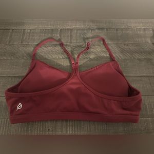 P’Tula Active Jessica Sports Bra XL Cranberry color